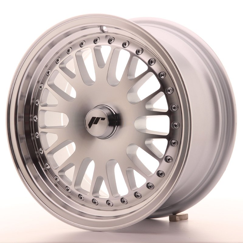 Japan Racing JR10 Silver Machined R15 7J ET30 Blank