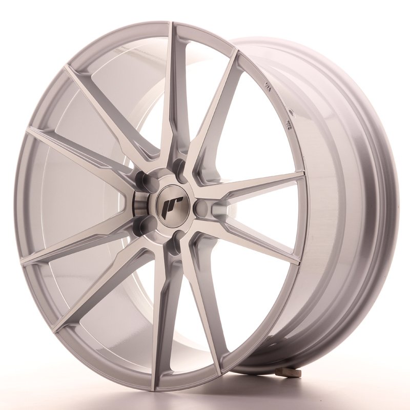 Japan Racing JR21 Silver Machined R21 10J ET15-45 5H Blank