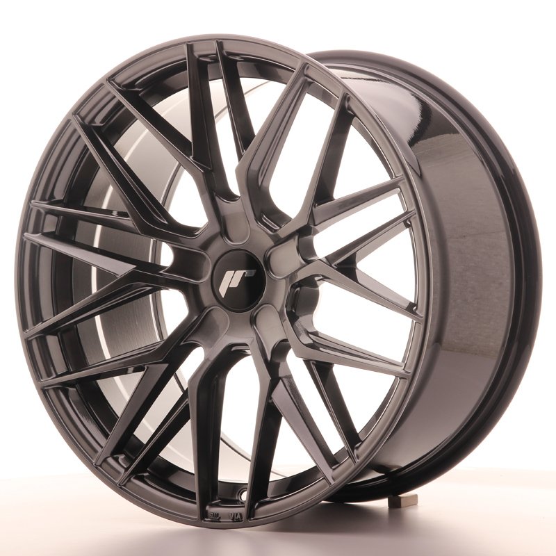 Japan Racing JR28 Hyper Black R19 9.5J ET35-40 5H Blank