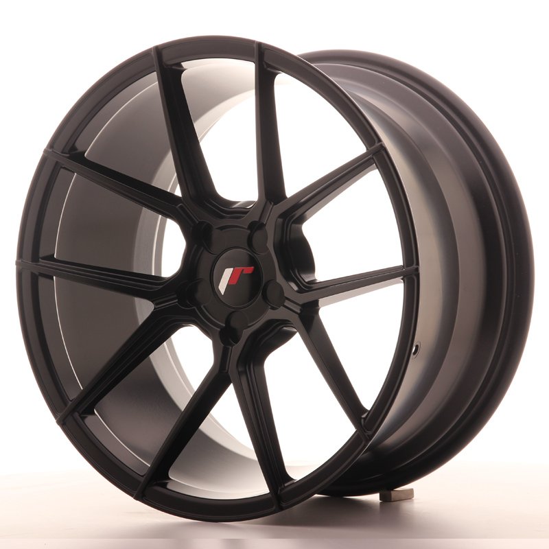 Japan Racing JR30 Flat Black R19 8.5J ET20-40 5H Blank