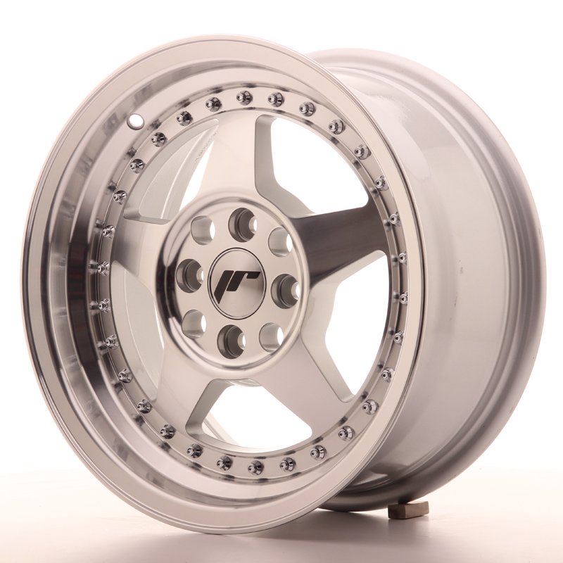 Japan Racing JR6 Silver Machined R15 7J ET35 4x100