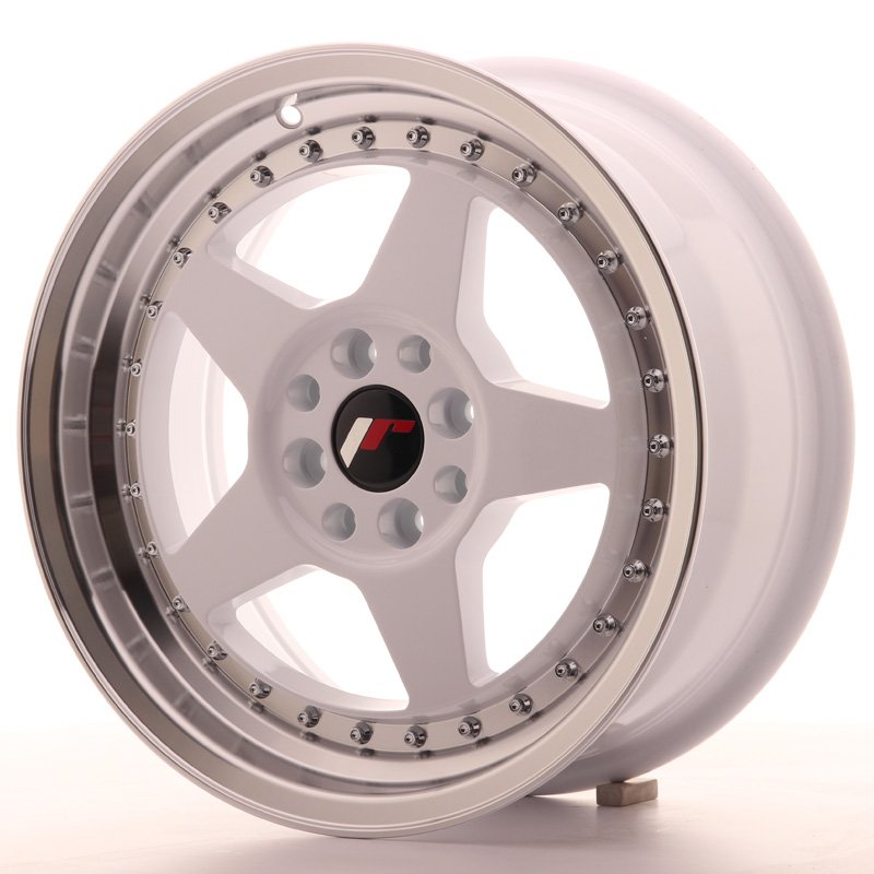 Japan Racing JR6 White R16 7J ET35 4x100/114.3