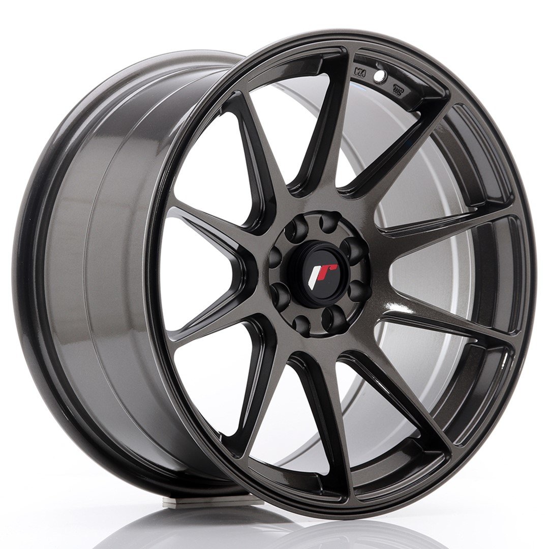 Japan Racing JR11 17x9 ET25 4x100/108 Hyper Gray